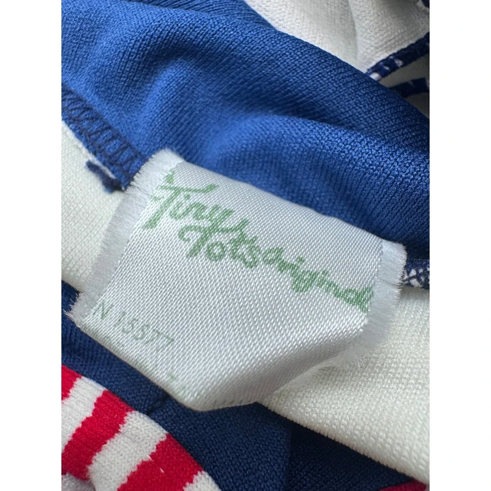 Tiny Tots Originals 12M Blue Swim Trunks Kids Lighthouse Nautical Vintage‎